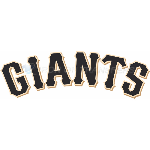 San Francisco Giants Iron-on Stickers (Heat Transfers)NO.1903